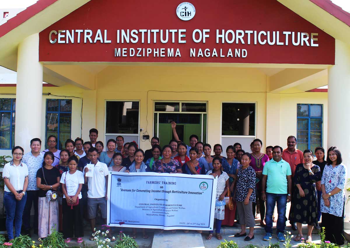 two days farmers training held at cih